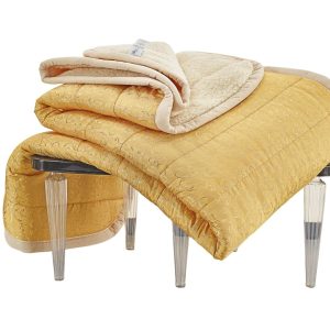 Coperta Copriletto Lana Matrimoniale sunrise sbianc