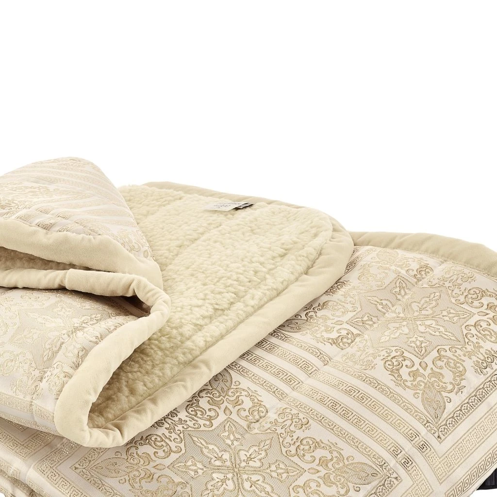 Coperta Copriletto trapuntato Lana diamante particolare 1 piazza e mezza