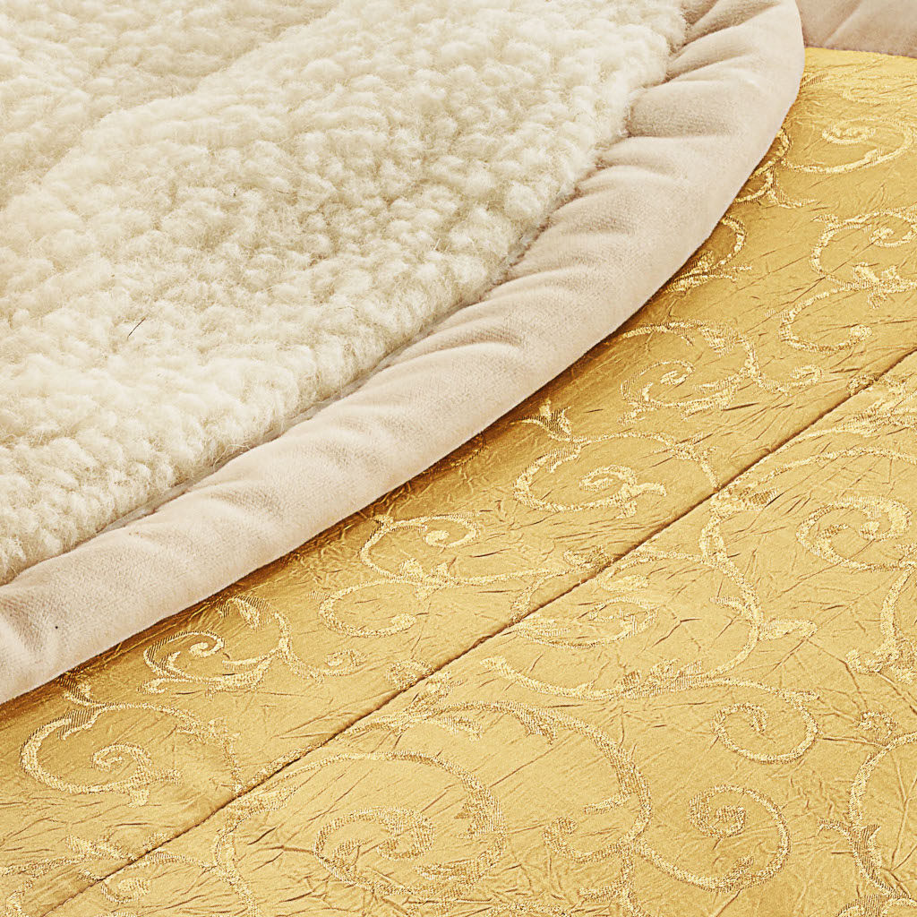 Coperta Copriletto Lana Matrimoniale sunrise part.