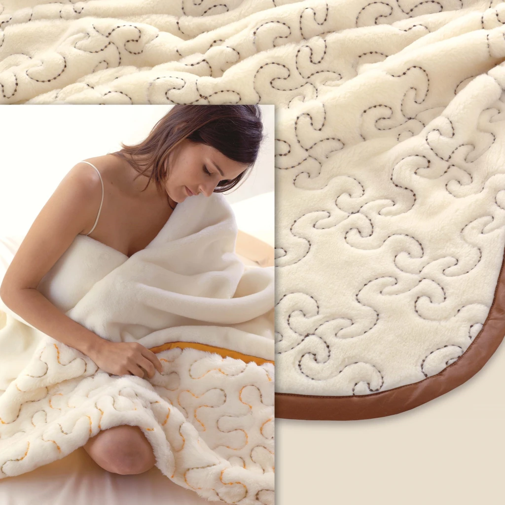 Coperta Avvolgente Lana Merino filo di lana