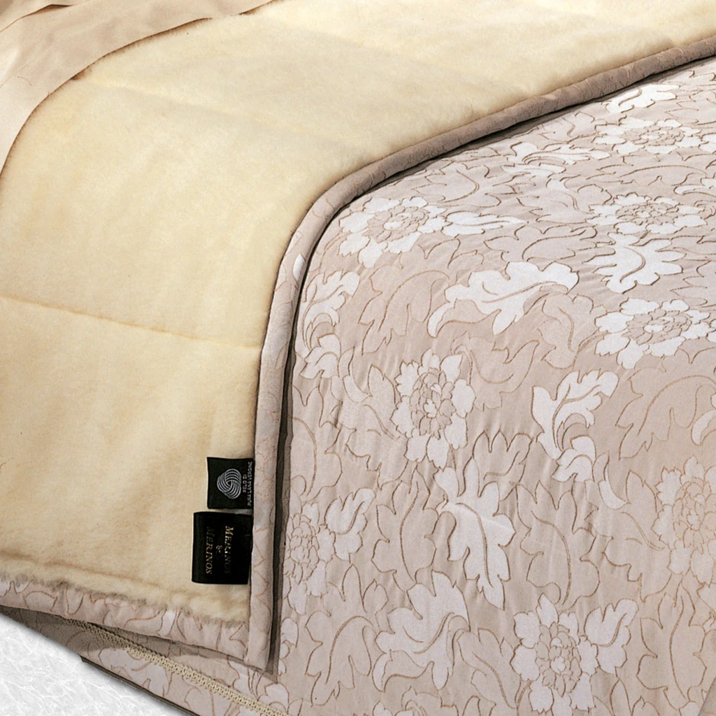 Coperta Copriletto Merinos Superwash jasmine lat