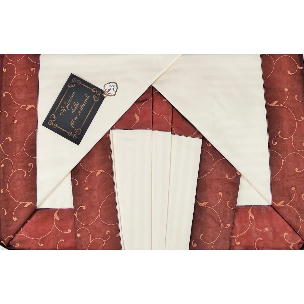 Trapunta organza letto matrimoniale lenzuola rosso