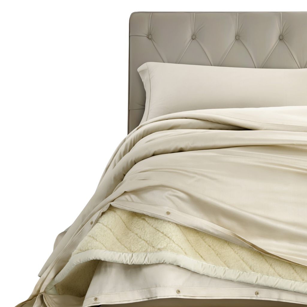 SACCO COPRICOPRIPIUMINO COPERTA MERINOS SBIANC