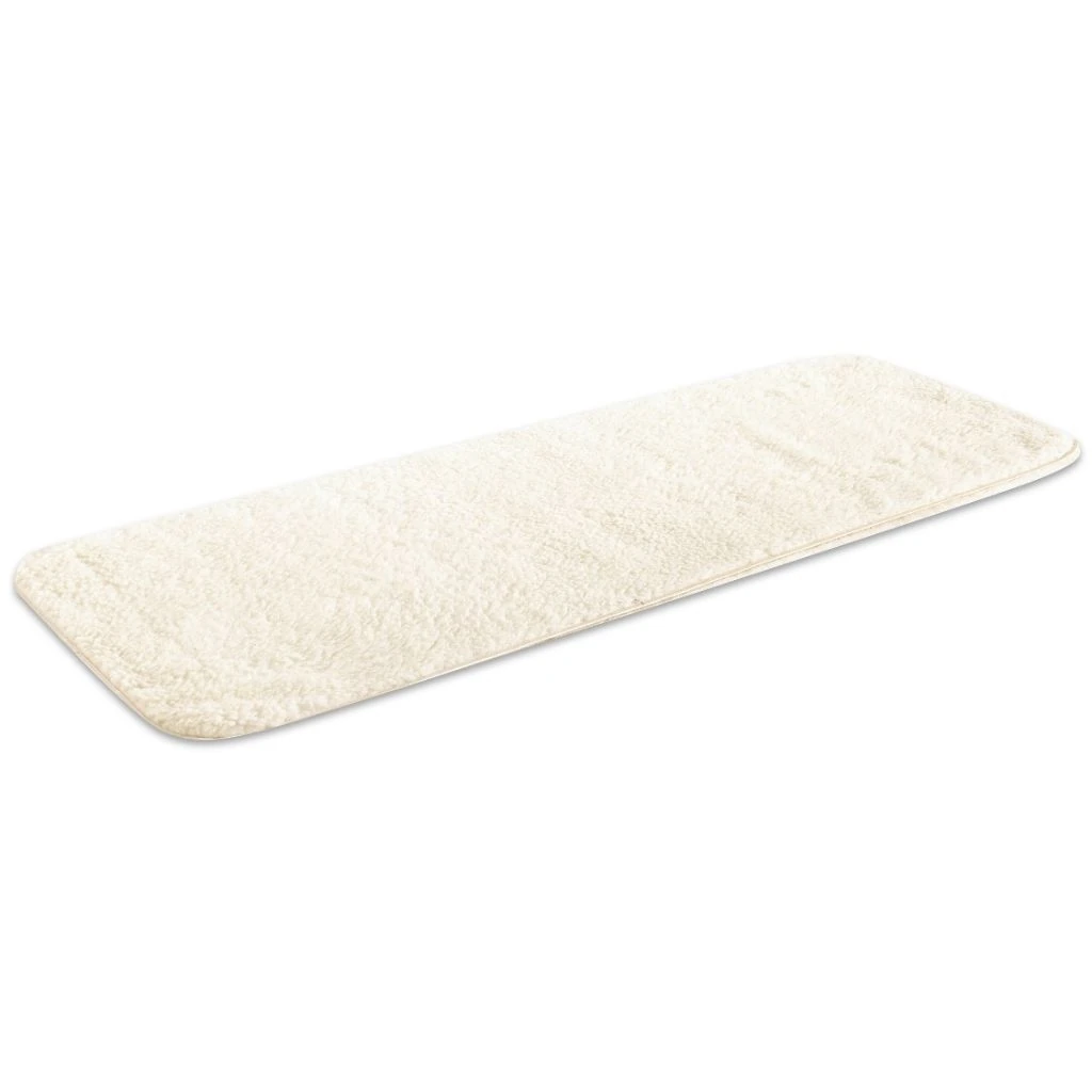Stuoia tappetino yoga lana merino stesa