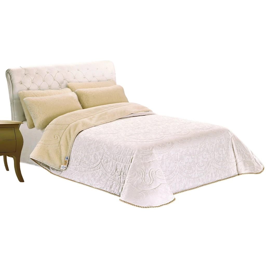 Coperta Copriletto Lana Merino