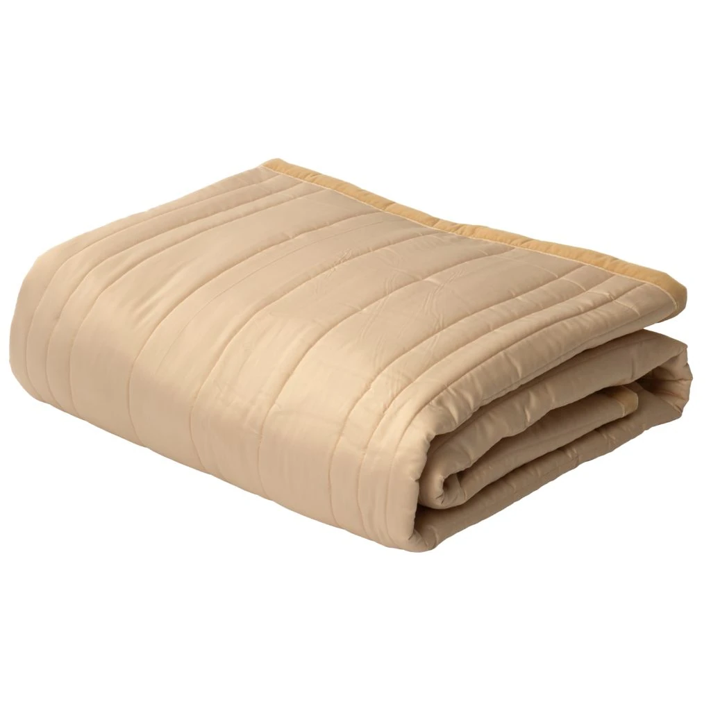 Coperta lana merinos e cotone royal satin