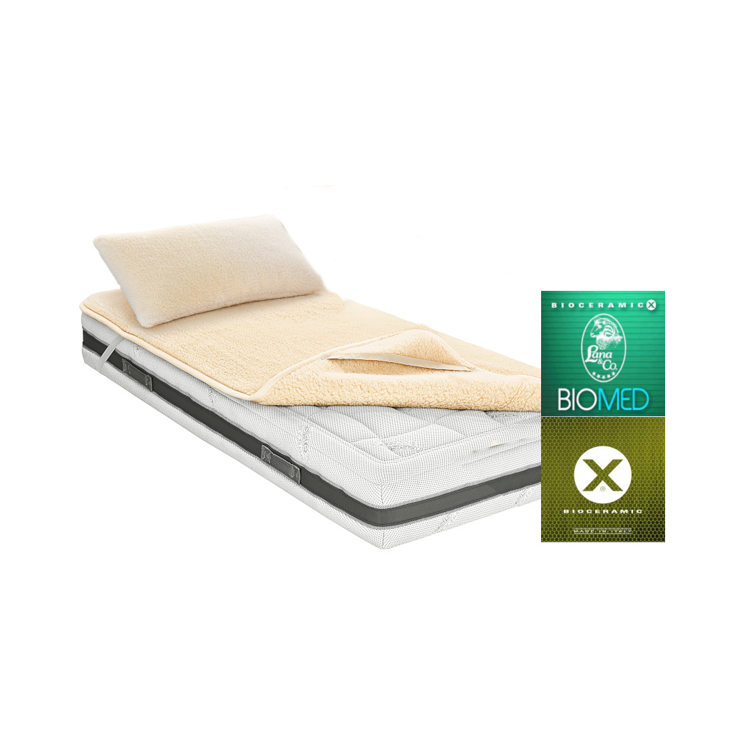 Coprimaterasso BioceramicaFir Agnello Singolo
