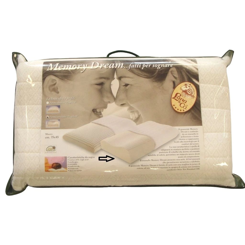 cuscino doppia onda memory dream conf