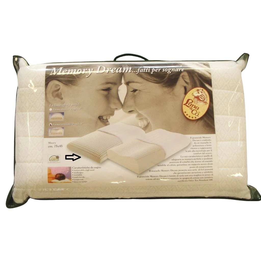 cuscino saponetta memory dream conf
