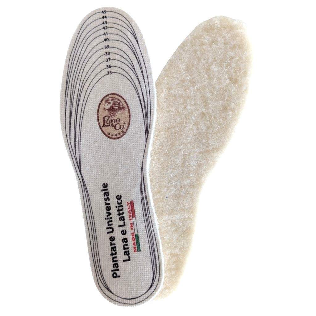Solette Plantari Sottopiede Pura Lana e lattice